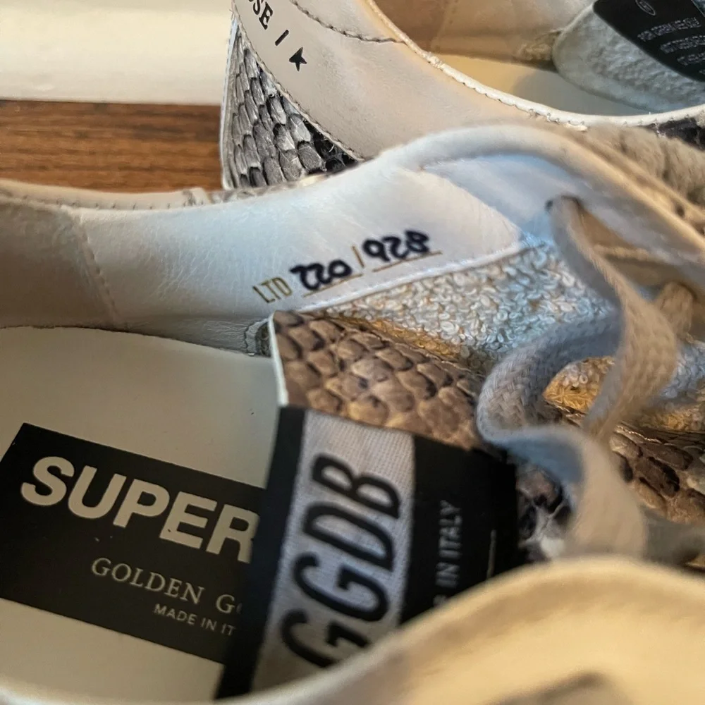Golden Goose Superstar ⭐️ Snake Embossed Nordstrom Exclusive - Picture 4 of 7
